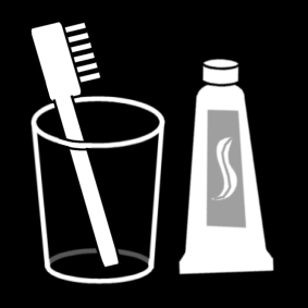 ranger brosse à dents etc